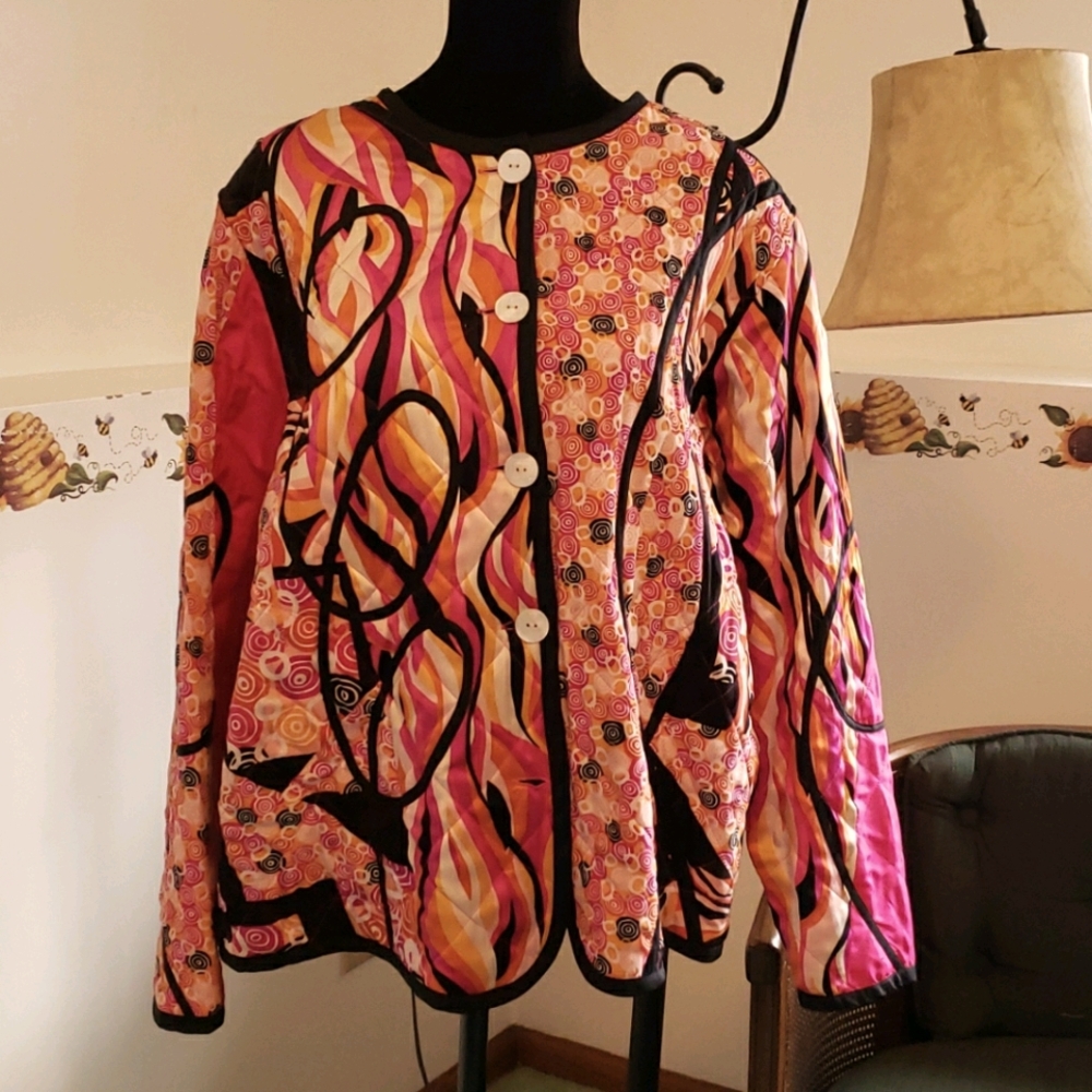 Vibrant Koos of Course Jacket.